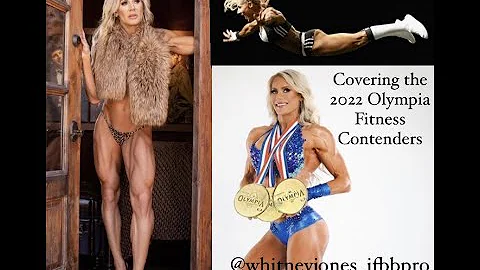 IFBB Pro Whitney Jones Covers the 2022 Olympia Fit...