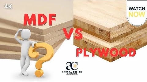 MDF vs Plywood | Which One Should You Choose for Your Home?