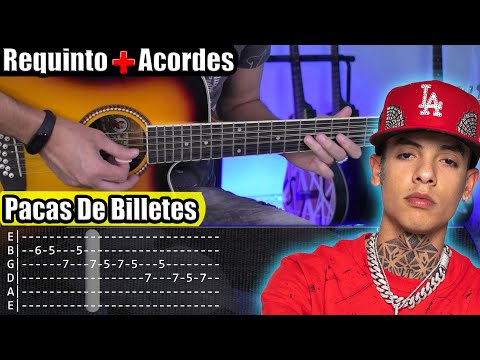 Pacas De Billetes – Natanael Cano – Requinto + Acordes | TABS | Tutorial Guitarra