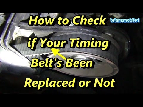 How to Tell if Your Timing Belt&rsquo;s Been Replaced