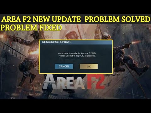 Area F2 Update problem | Unable to Connect | Area F2 New Update | All Problem Solved