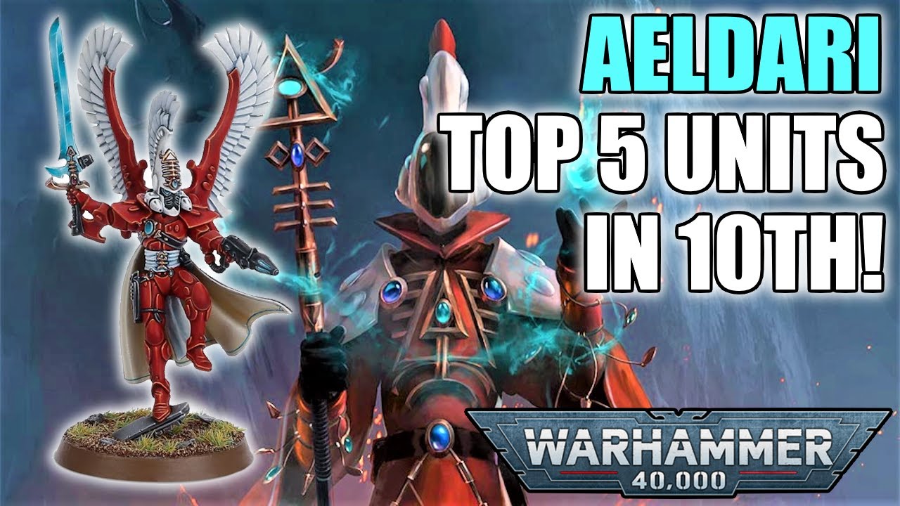 The Top 5 Competitive Aeldari Datasheets In 10th Edition?!