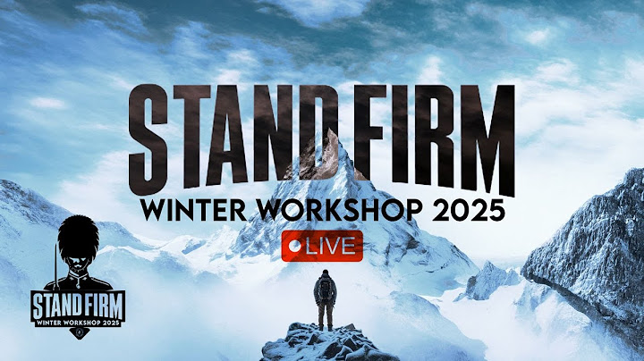 First General Session | Winter Workshop 2025 | Stand Firm