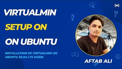 Virtualmin setup on ubuntu 20.04 LTS