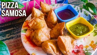 How To Make Pizza Samosa | Pizza Samosa Recipe | Samosa Filling Ideas | Step By Step Recipe | Varun screenshot 5