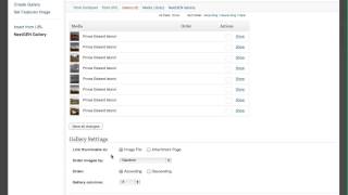 Adding A NextGEN Gallery in WordPress