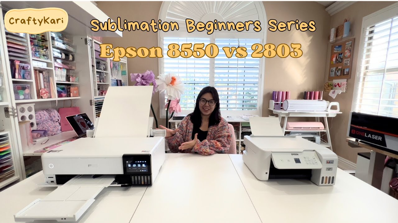Epson 2803 vs. Epson 8550 | Which Printer Should You Convert for Sublimation? | Sublimation Beginner