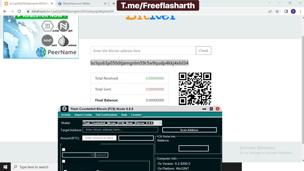FLASH BTC SOFTWARE upgraded FCB 8.8.8 version.. flash within 4 minutes