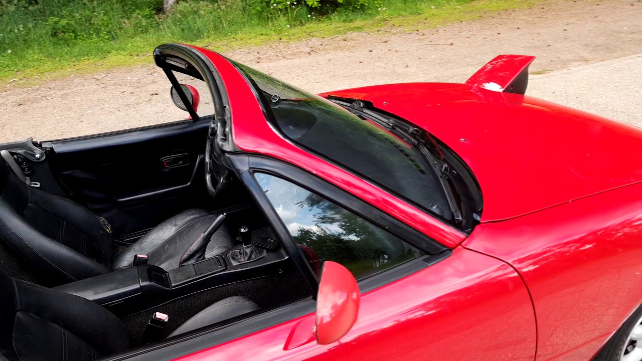 trouwauto huren groningen '91 Miata stuurbekr, leer, trekhaak, 116pk