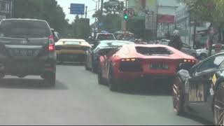 Lamborghini Bull Run Central Java Tour 2018 With Sts