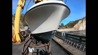 Skipjack 24' weighs 7000 lbs!!