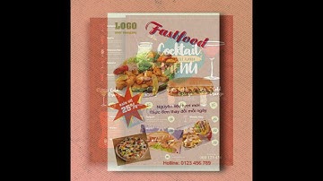 Video mẫu thiết kế tờ rơi đẹp năm 2021 | khổ A4, A5, A6