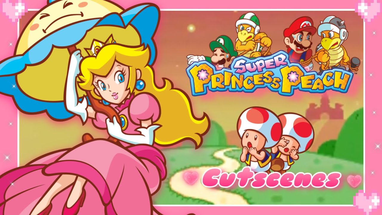 💗 Super Princess Peach - Cutscenes 💗
