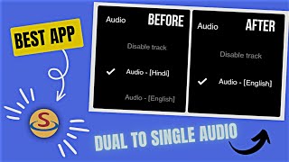 How to INSTANTLY CHANGE DUAL Audio Movies & Series to SINGLE Audio screenshot 2