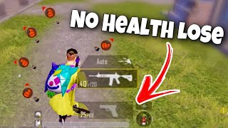 NEW NO HEALTH LOSE TRICK 2.4 UPDATE PUBG MOBILE ZERO DAMAGE TRICK
