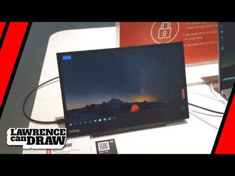 Lenovo ThinkVision M14 portable monitor