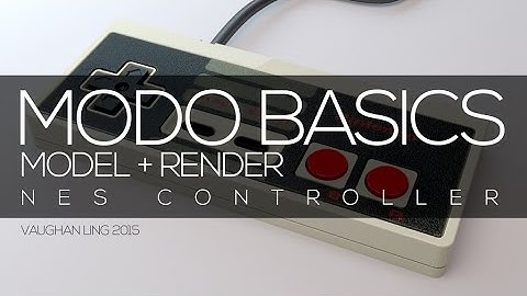 Modo Basics NES Controller Preview
