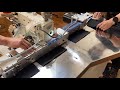 NL Automatic pocket hemming machine