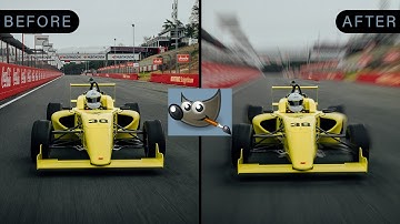 How to Create a Speed Motion Blur Effect in Gimp