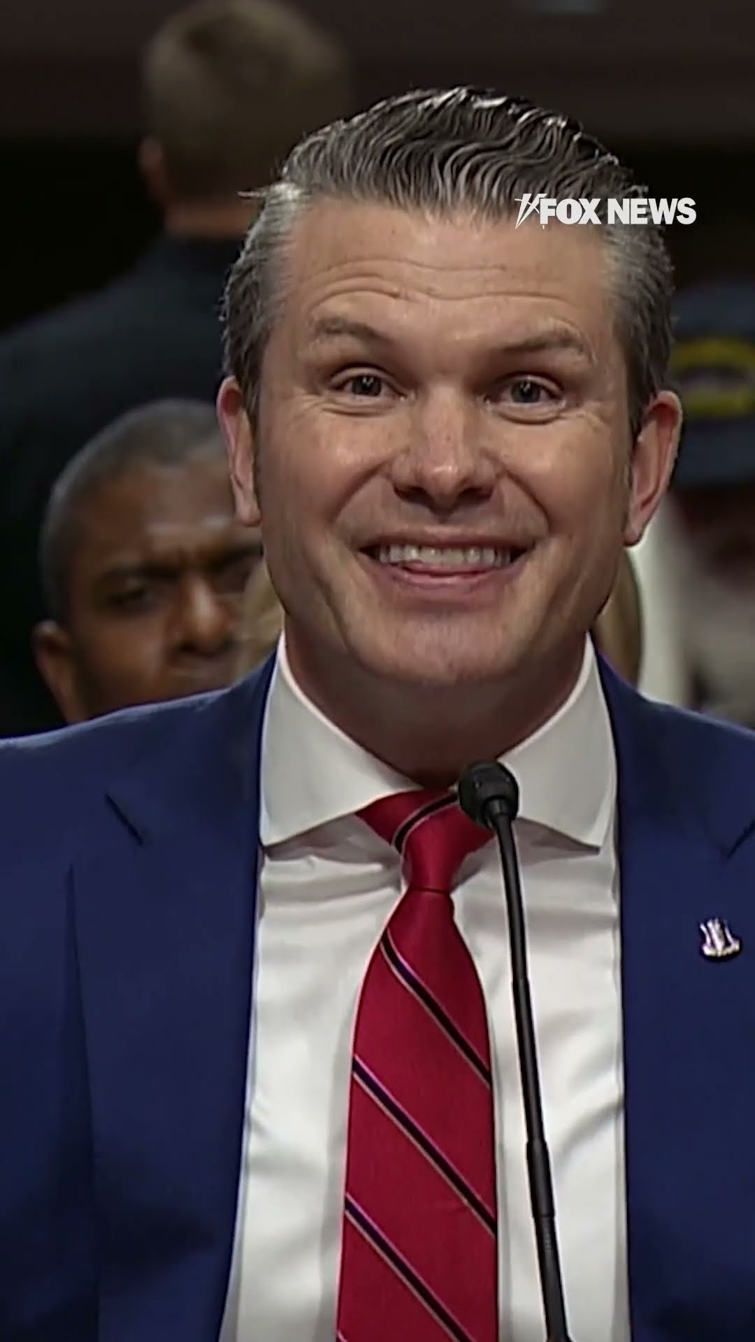 Protesters escorted out of Pete Hegseth's confirmation hearing