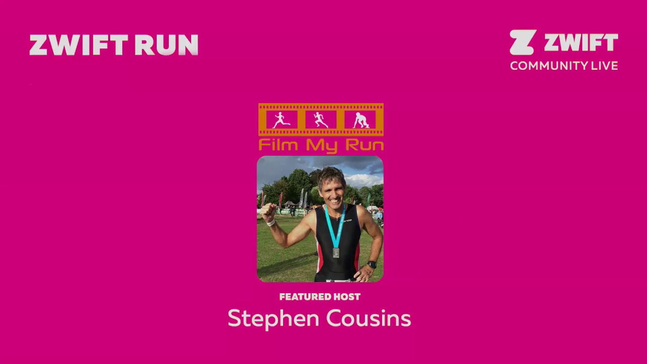 Zwift Running with Stephen Cousins