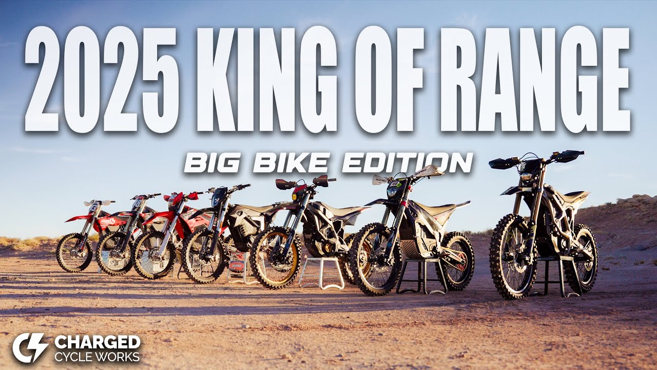 Какой электрический мотоцикл для мотокросса является королем запаса хода?