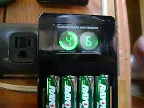 Rayovac AA Battery Charger - YouTube