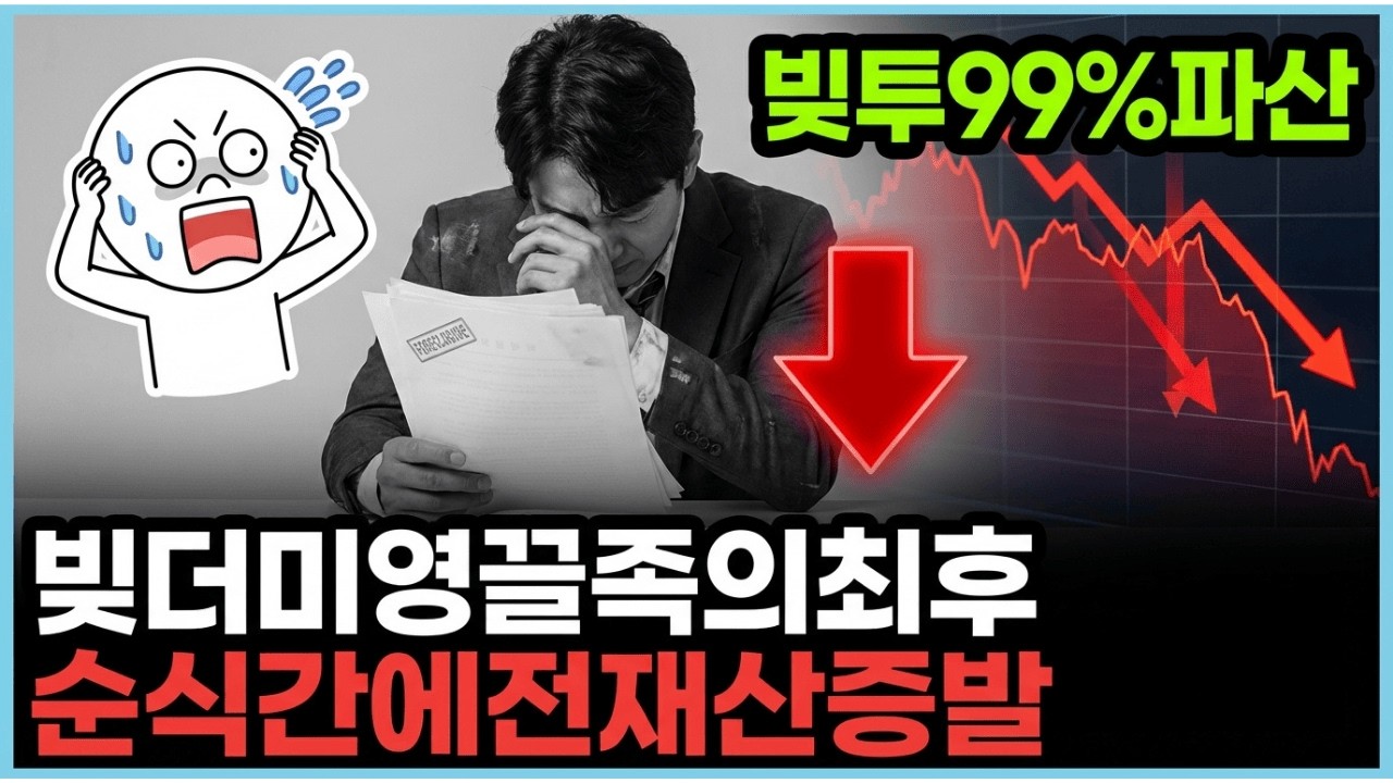 영끌 아파트와 테마주의 최후! 3년 만에 파산한 40대 가장의 피눈물