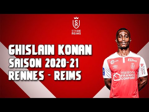 Ghislain Konan - Rennes vs Reims - 2020/2021