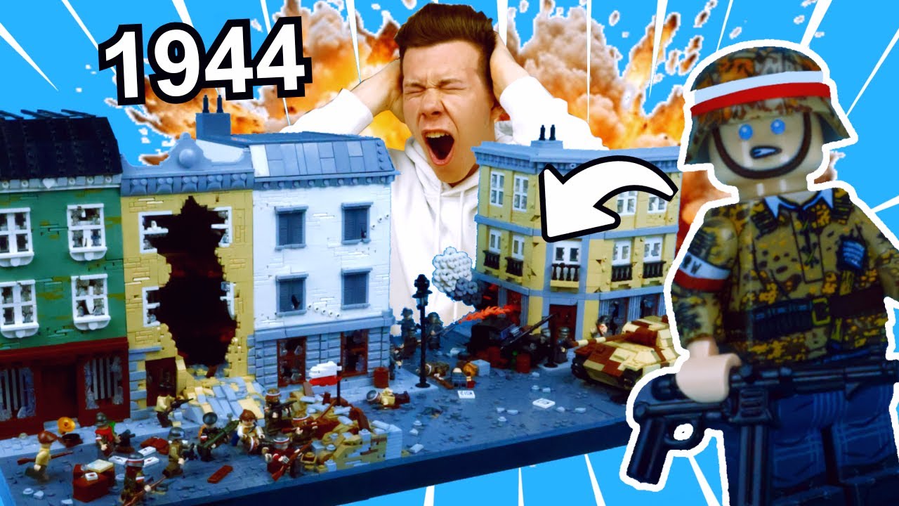 ZROBIŁEM POWSTANIE WARSZAWSKIE Z LEGO