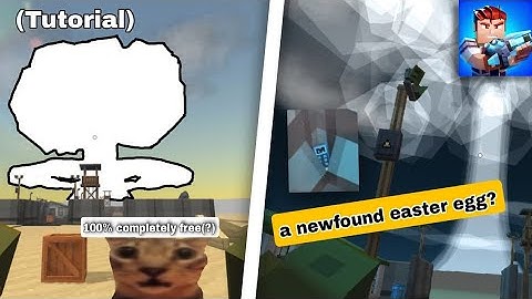 A Tutorial How To Trigger SSB3 Nuclear Bomb Event/Easter Egg || Simple Sandbox 3 #meme #ссб3