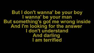 Video thumbnail of "Isaac Gracie - Terrified (lyrics)"