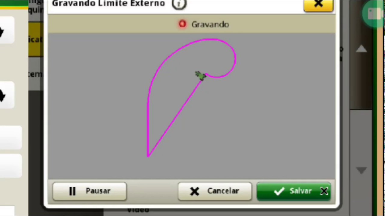 GS4 - Criando limites  e calculando área no monitor Gen4