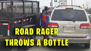 Driving Lesson USA & Canada - Idiots In Cars, Road Rage, Brake Check, Idiot Driver Driving fail 2024