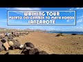 Lanzarote | Hiking from Puerto del Carmen to Playa Honda ►+ Plane Spotting ► In 4k