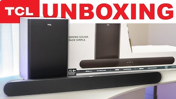 TCL Alto 6+ 2.1 Channel Soundbar Unboxing