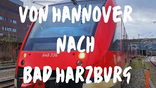Führerstandsmitfahrt von Hannover Hbf nach Bad Harzburg [5k]
