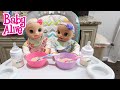 BABY ALIVE Twins Morning Routine baby alive real as can be baby