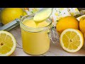 Crème de citron délicieuse ! Recette Lemon curd rapide et facile !