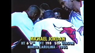 1989 Chicago Bulls Starting Lineup (ft. Tommy Edwards)