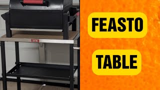 FEASTO ROLLING 3 Tier ADJUSTABLE OUTDOOR STORAGE TABLE (Model 161266E) by Paulie Detmurds 93 views 1 month ago 2 minutes, 25 seconds