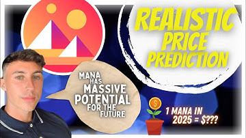 MANA CRYPTO PRICE PREDICTION 2022 (DECENTRALAND)
