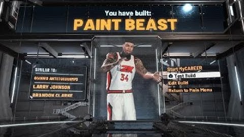 SPEEDBOOSTING PAINT BEAST BUILD 🔥 2K20