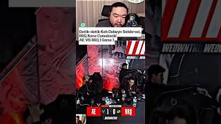 Koh Delwyn Panas Dingin! AE Comeback Atas RRQ di Game 1