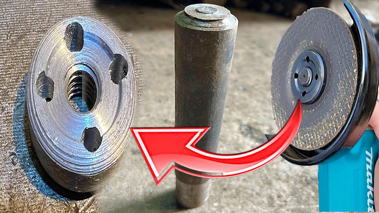 Makita Grinder Disc Lock Nut Making Discovery Process YouTube