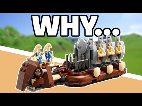 Come on LEGO… | Trade Federation Troop Carrier