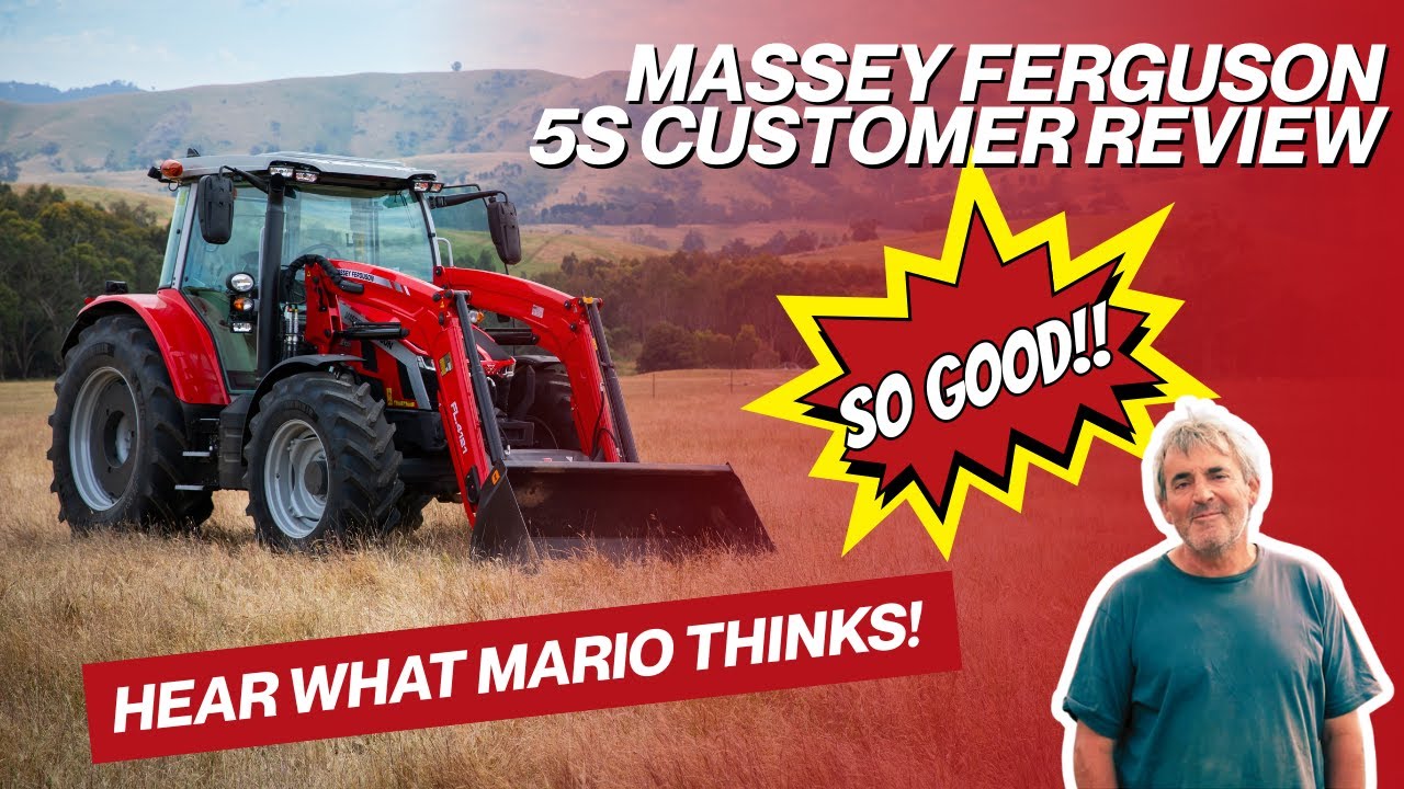 MASSEY FERGUSON 5S - THE TRACTOR THAT WILL MAKE YOU LOOK GOOD!