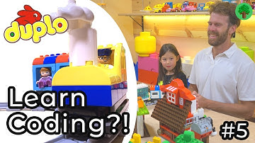 Learn Coding With Our LEGO DUPLO Train Game - Brickville
