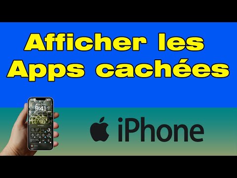 Comment faire apparaître une application cachée sur iPhone
