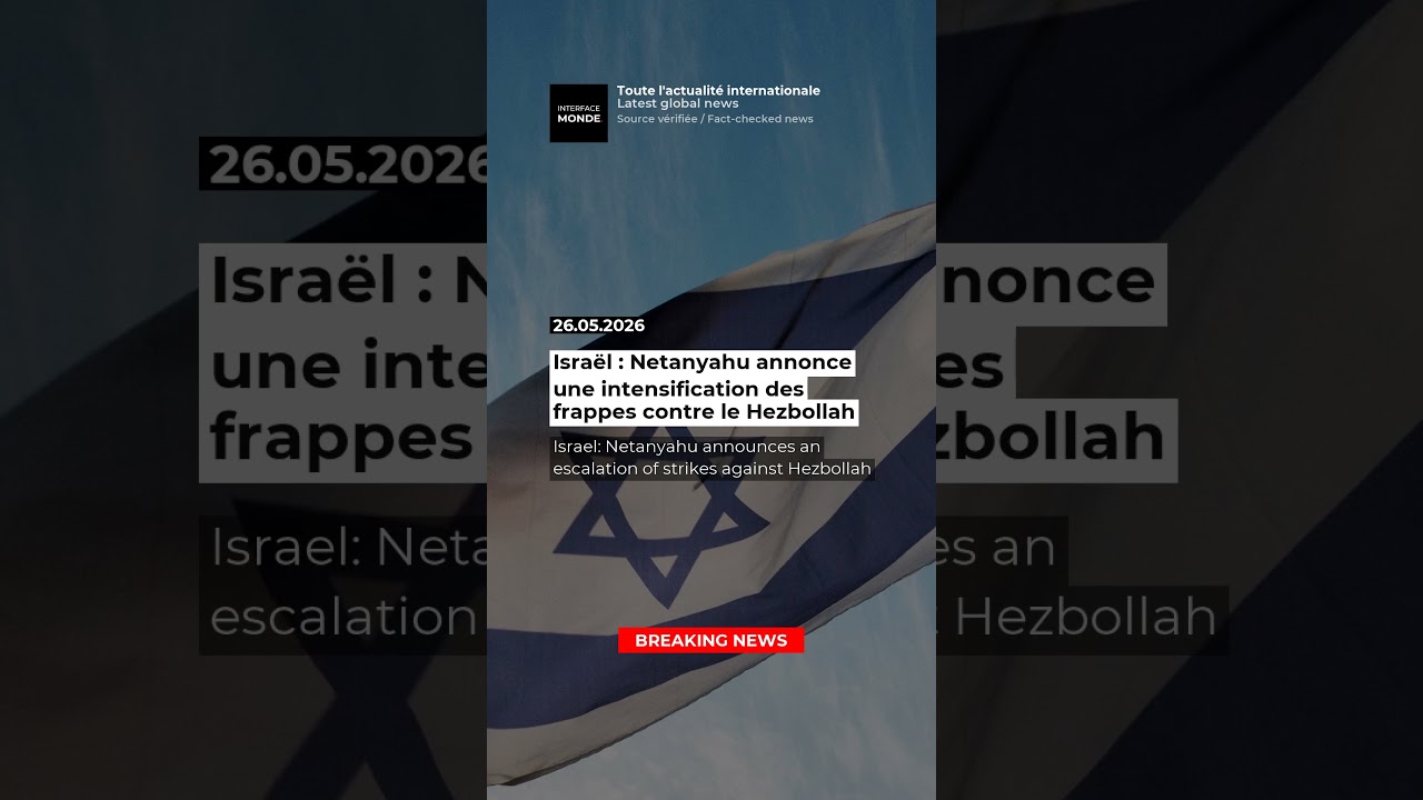 Israël : Netanyahu annonce une intensification des frappes contre le Hezbollah